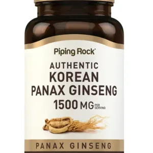 Korean Ginseng Panax Ginseng 1500mg 90 Quick Release Capsules